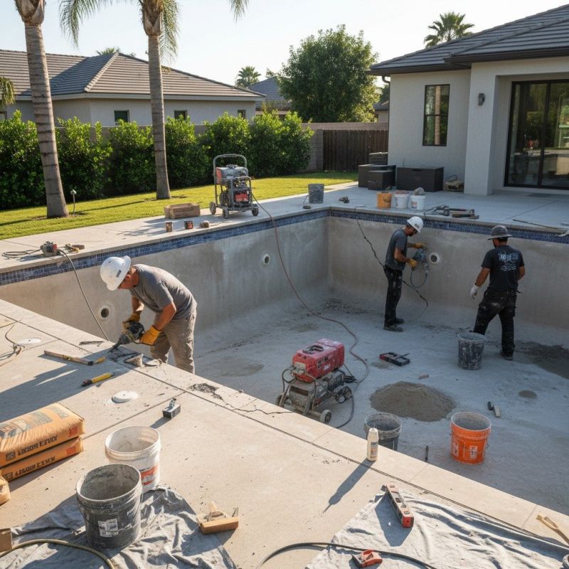 Pool Slab Repair